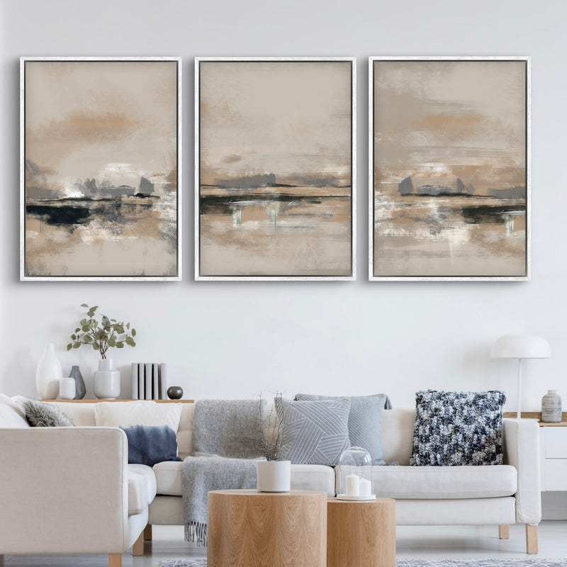 Set of 3 Framed Canvas - Rome