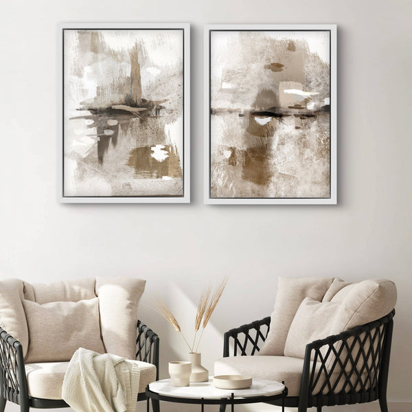 Framed Canvas Set of 2 - Portofino