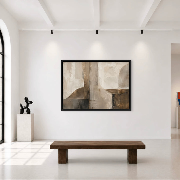 Framed Canvas - Bronze Vault