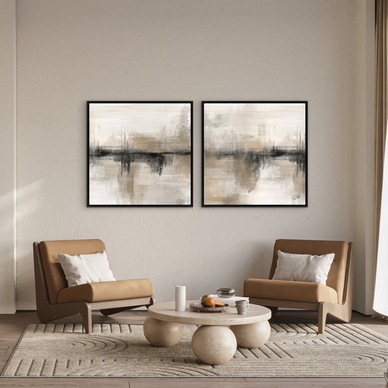 Framed Canvas Set of 2 - Nude Heaven