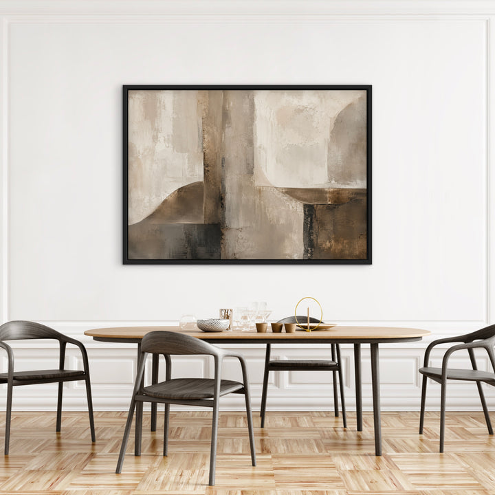 Framed Canvas - Bronze Vault
