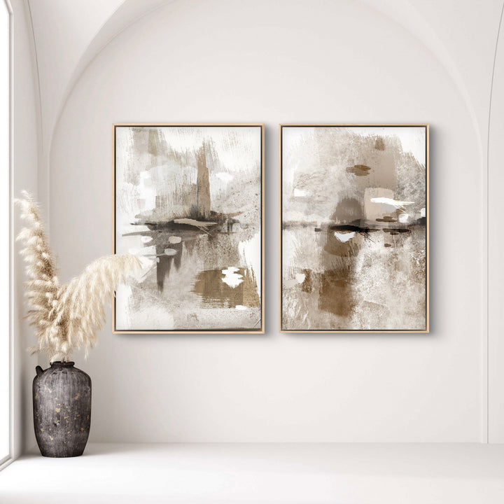 Framed Canvas Set of 2 - Portofino