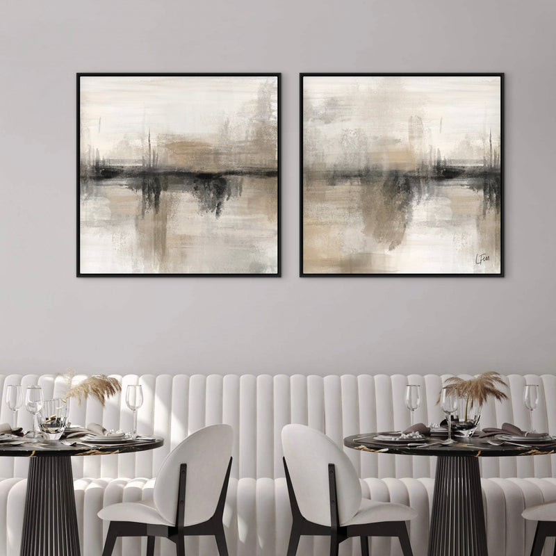 Framed Canvas Set of 2 - Nude Heaven