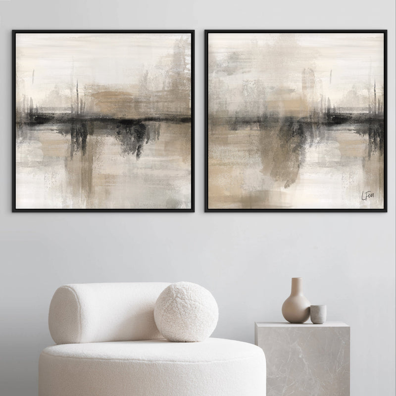 Framed Canvas Set of 2 - Nude Heaven