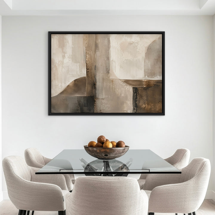 Framed Canvas - Bronze Vault