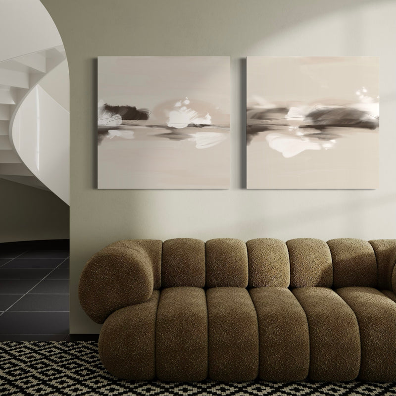 Abstract Canvas Set of 2 - Melbourne