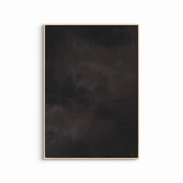 Framed Canvas - Obsidian