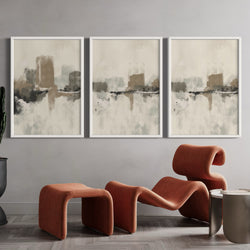 Abstract Art set of 3 prints - Dubrovnik