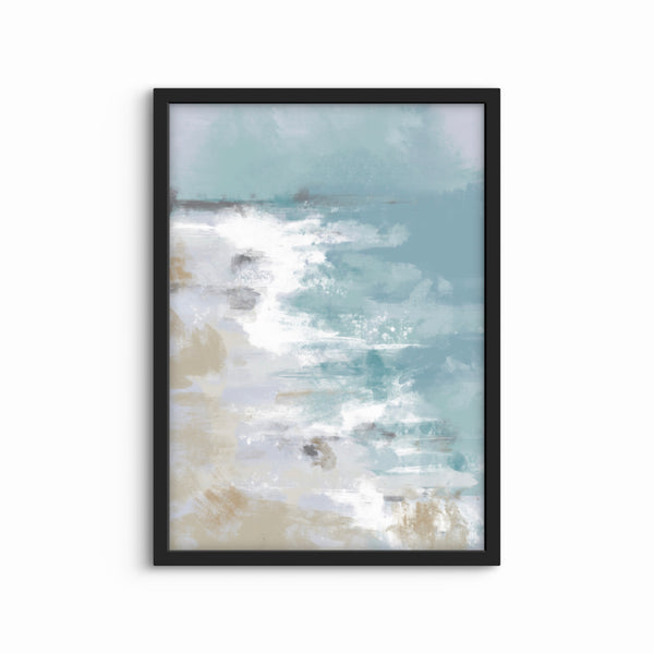 Set of 1 - Abstract Art 'Ocean Days'