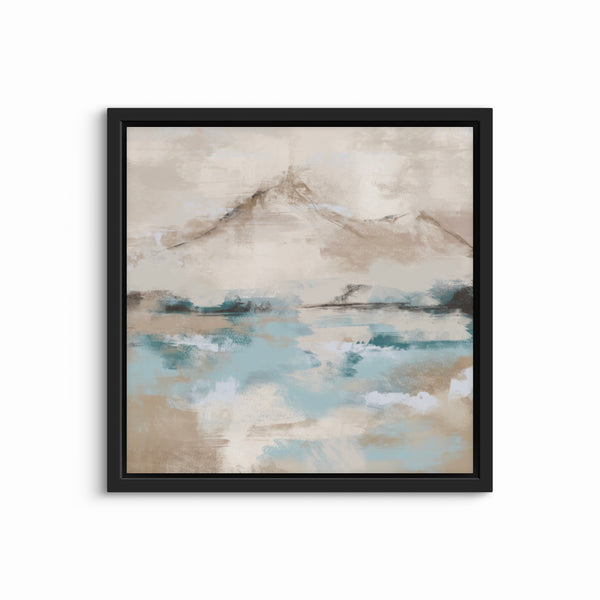 Framed Canvas - Mountains