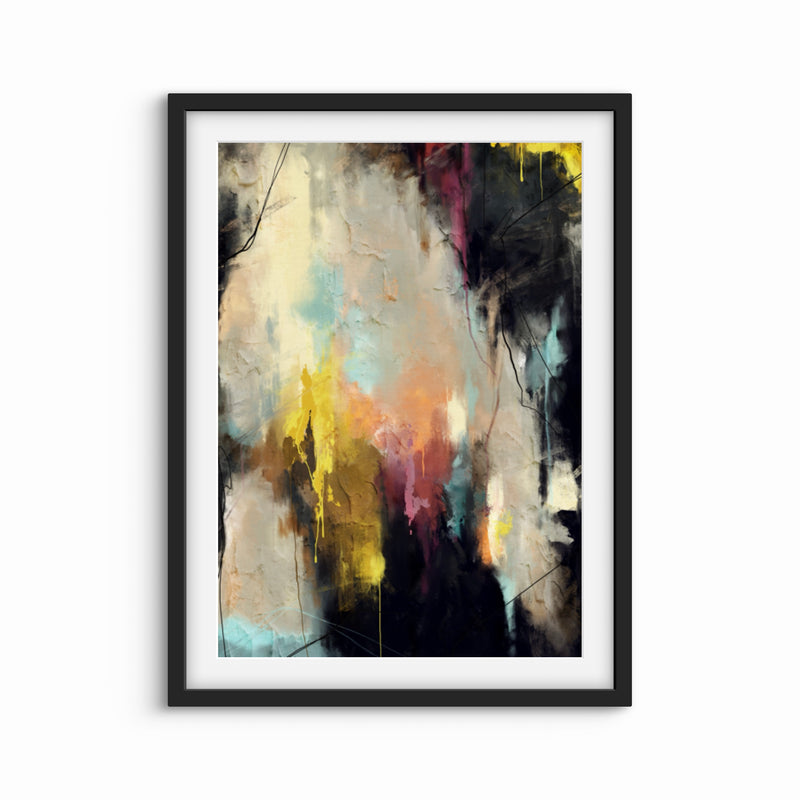 Set of 1 - Abstract Art 'Autumn Nights'