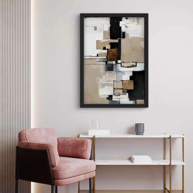 Set of 1 - Abstract Art  'Cairo'