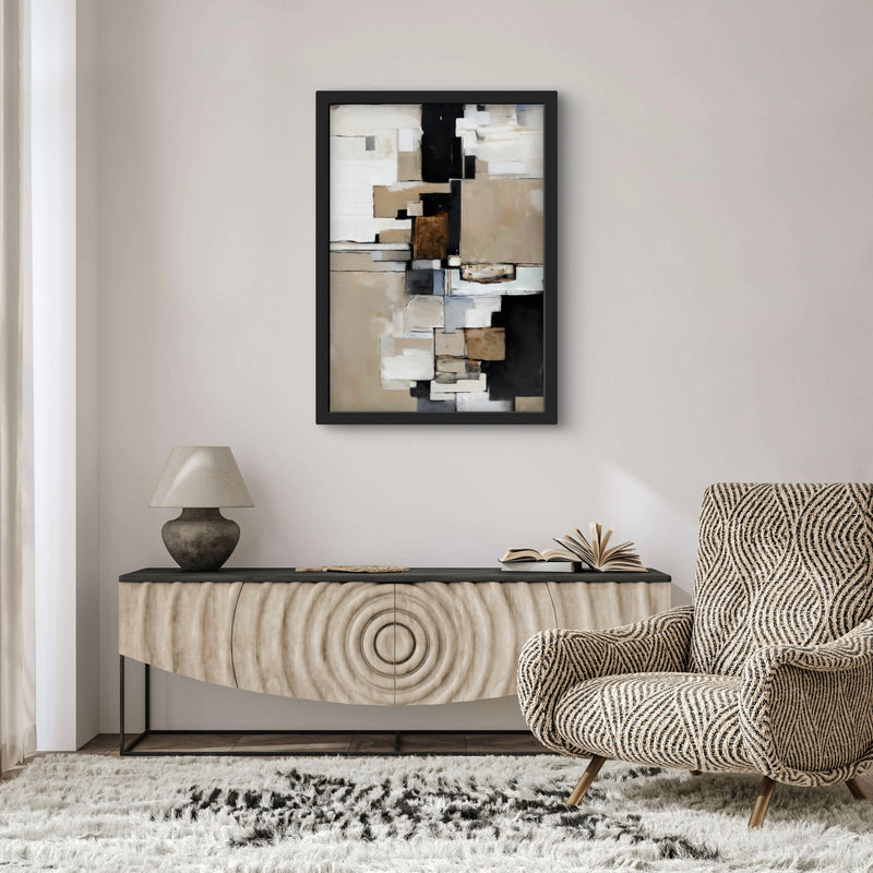 Set of 1 - Abstract Art  'Cairo'