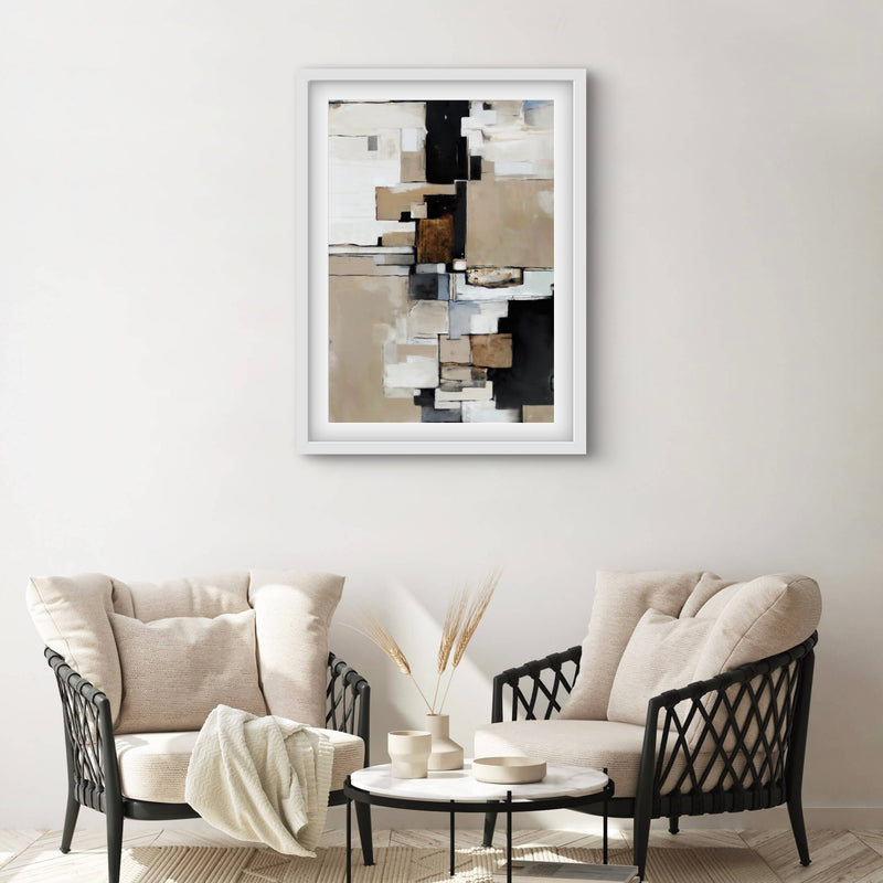 Set of 1 - Abstract Art  'Cairo'