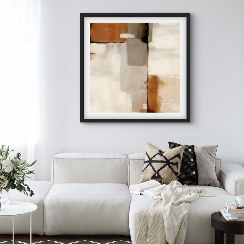 Set of 1 - Abstract Art 'Sahara'