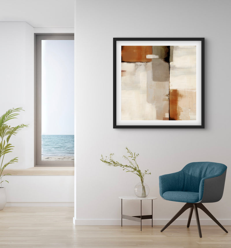 Set of 1 - Abstract Art 'Sahara'