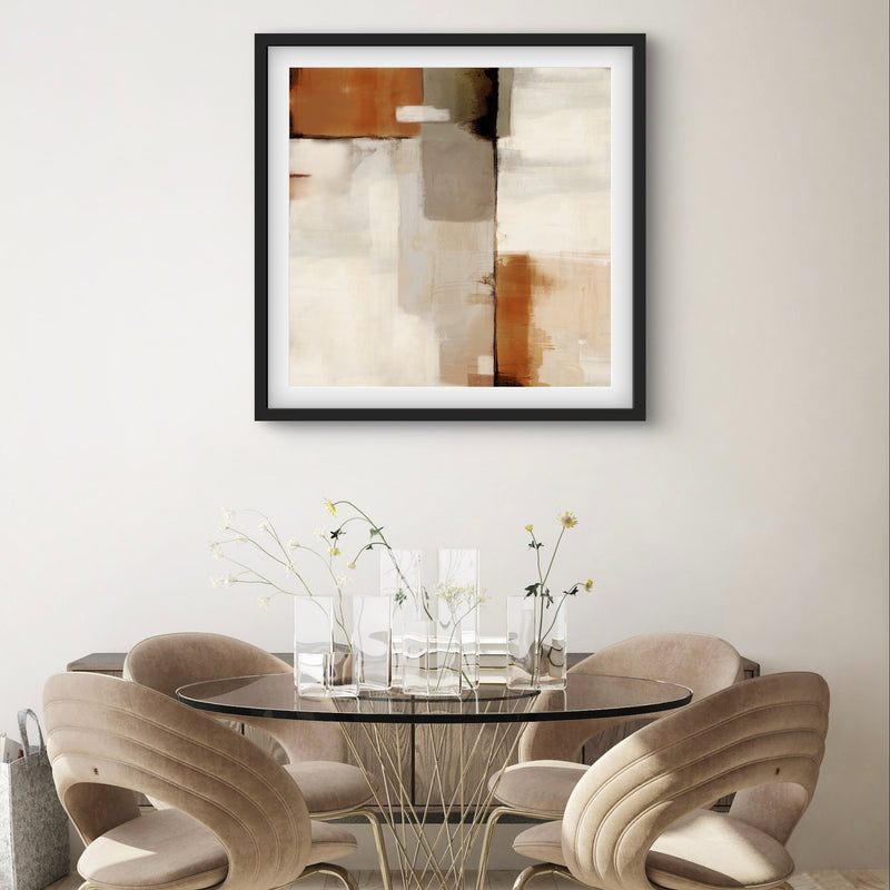 Set of 1 - Abstract Art 'Sahara'