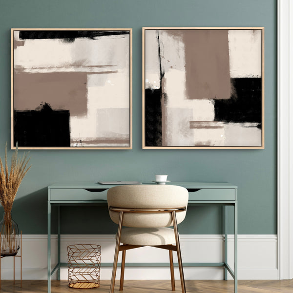 Framed Canvas Set of 2 - Oslo