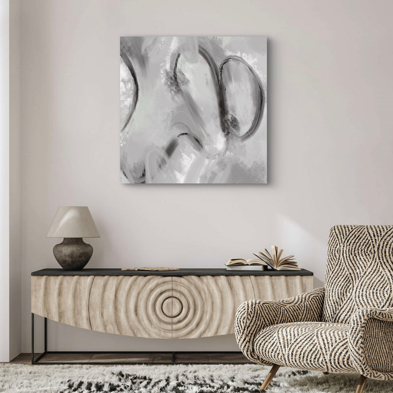 Abstract Canvas - St Moritz