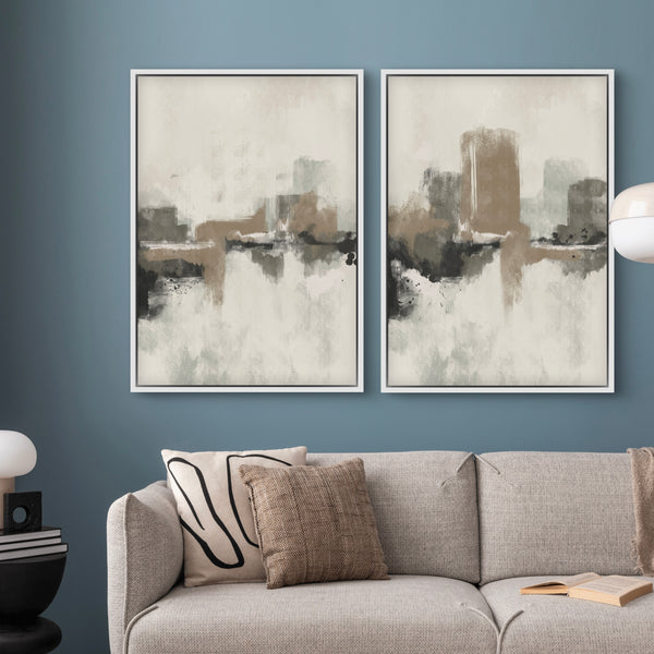 Framed Canvas Set of 2 - Dubrovnik