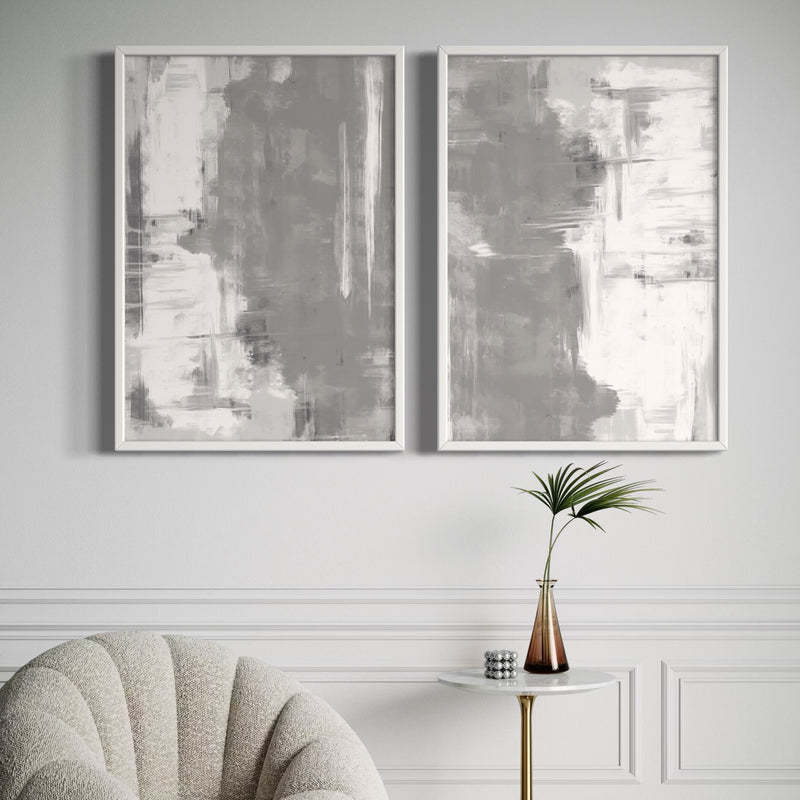 Abstract Art Set of 2 prints - Florence