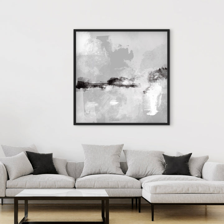 Framed Canvas - Clouded Horizon