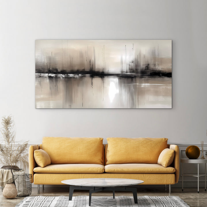 Abstract Canvas - Dusk Line