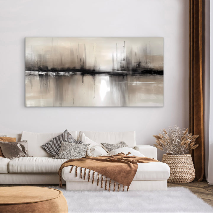 Abstract Canvas - Dusk Line