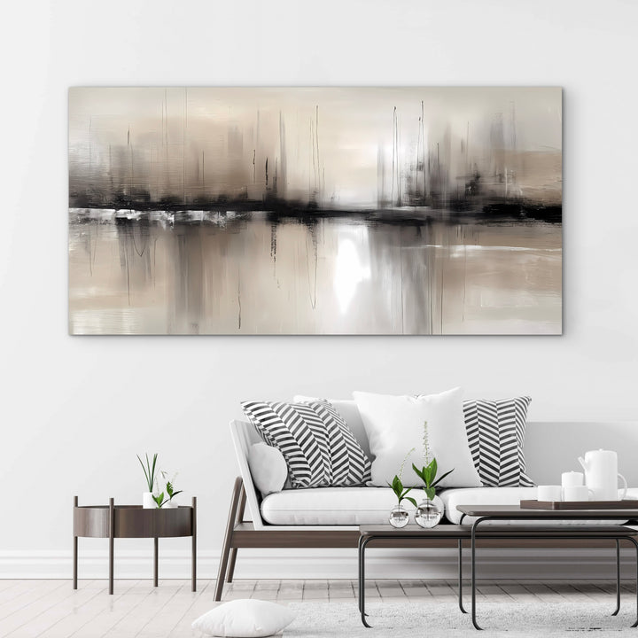 Abstract Canvas - Dusk Line