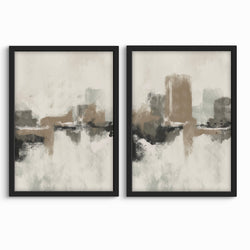 Abstract Art Set of 2 Prints - Dubrovnik