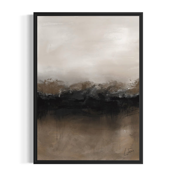 Framed Canvas - Mocha Dusk