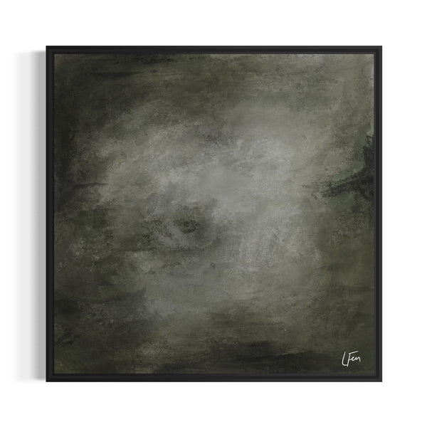 Framed Canvas - Verdant Haze