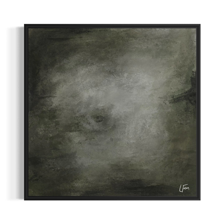 Framed Canvas - Verdant Haze