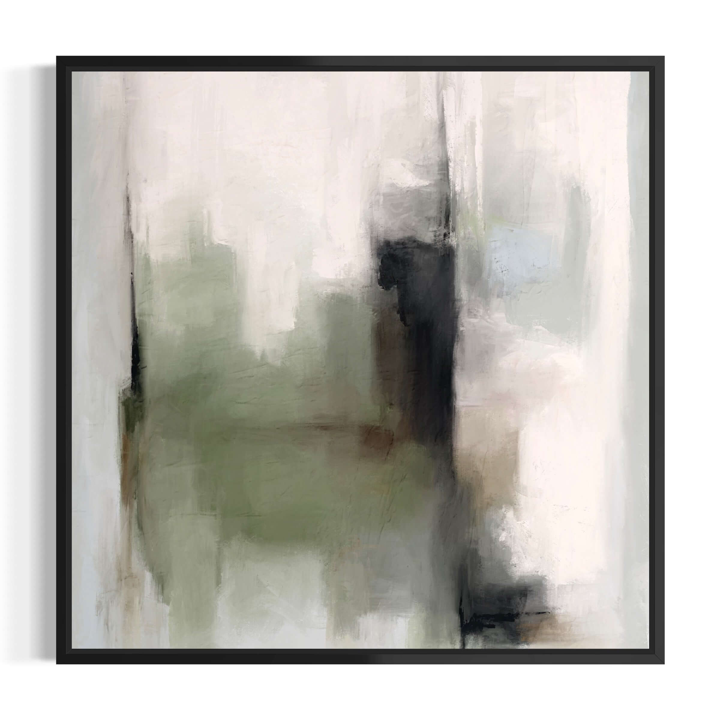 Framed Canvas - Tuscany Green