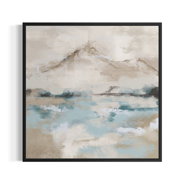 Framed Canvas - Blue Mountain