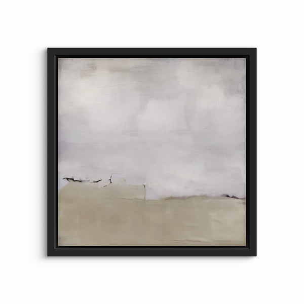 Framed Canvas - Silver Clouds