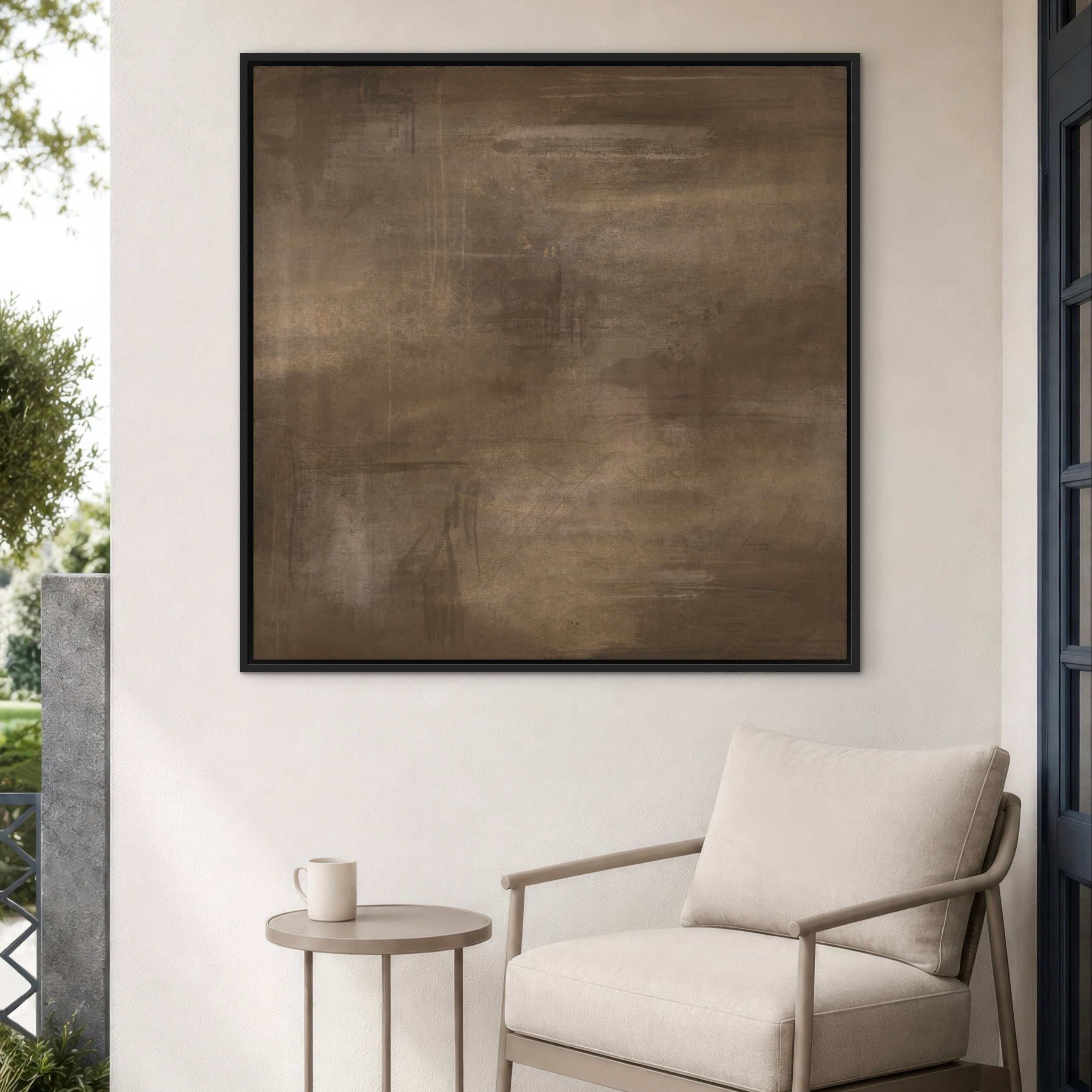 Framed Canvas - Fading Ember