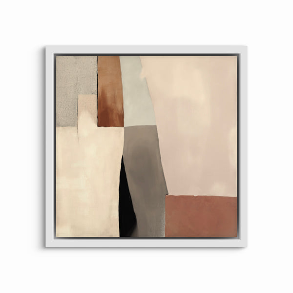 Framed Canvas - Desert Columns