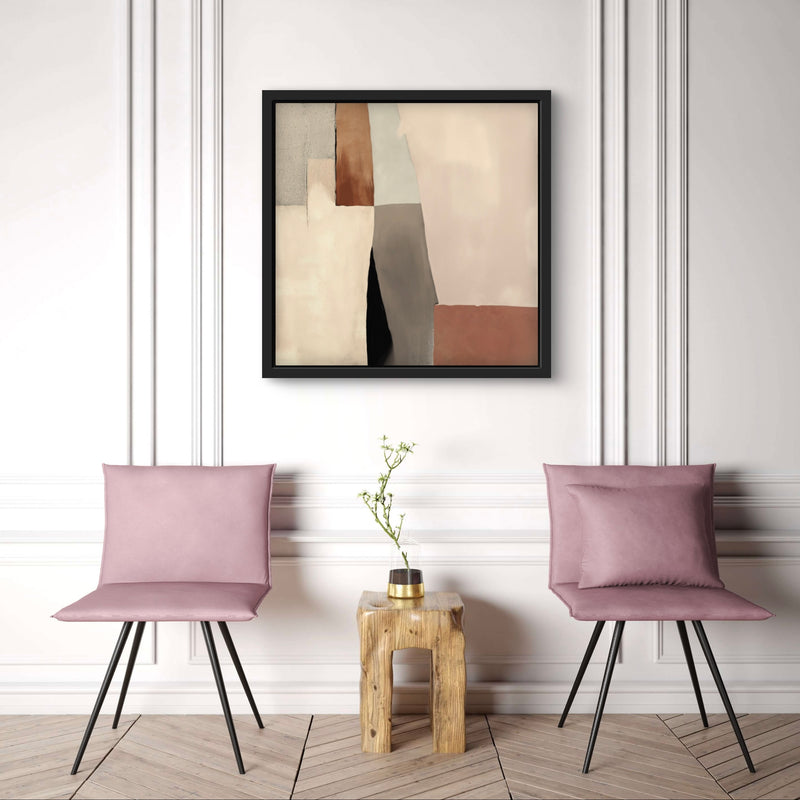 Framed Canvas - Desert Columns