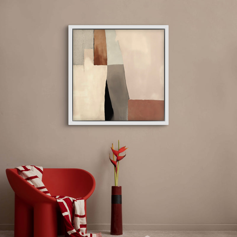 Framed Canvas - Desert Columns