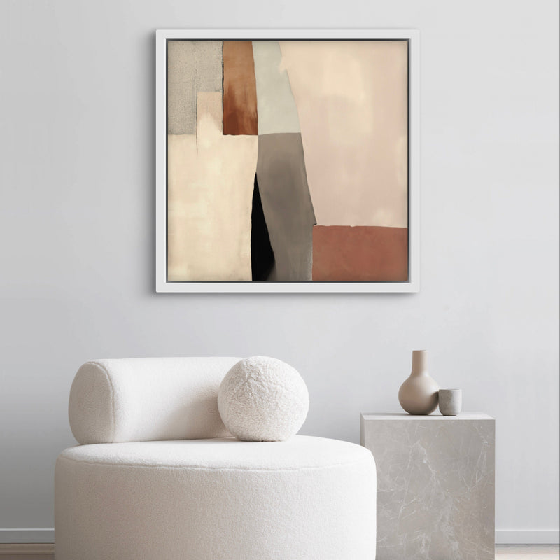 Framed Canvas - Desert Columns