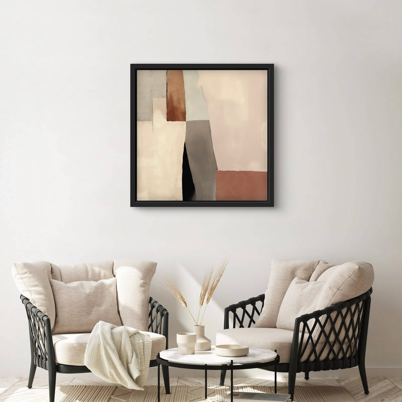 Framed Canvas - Desert Columns