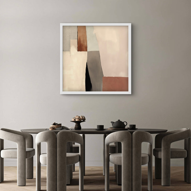 Set of 1 - Abstract Art  'Desert Columns'