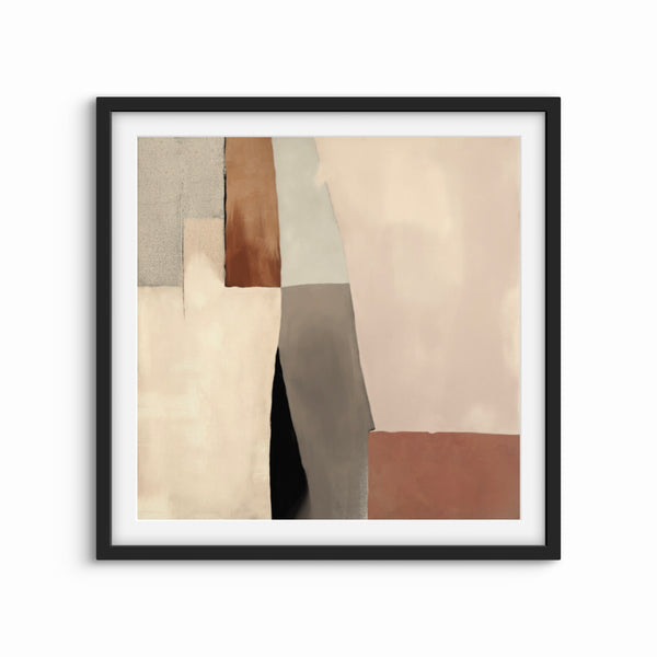 Set of 1 - Abstract Art  'Desert Columns'