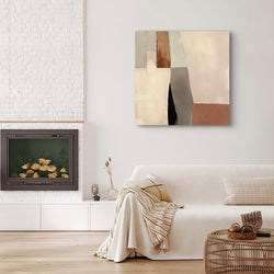 Abstract Canvas - Desert Columns