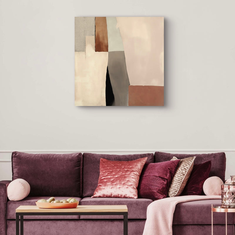 Abstract Canvas - Desert Columns