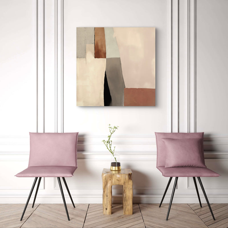 Abstract Canvas - Desert Columns