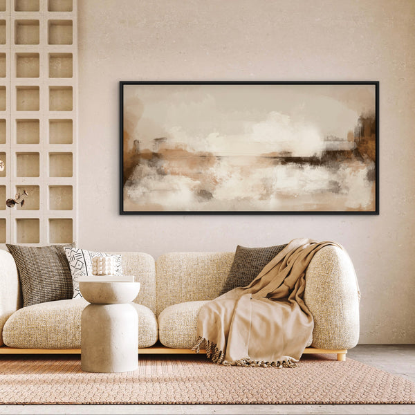 Framed Canvas - Seville Red