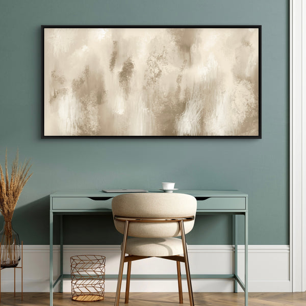 Framed Canvas - Champagne Mist