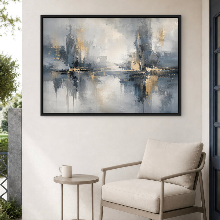 Framed Canvas - Manhattan Gold